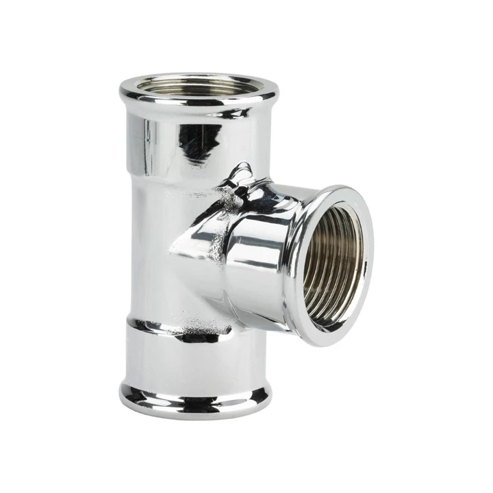 Viega T-idom 3/8", krómozott VG-114275