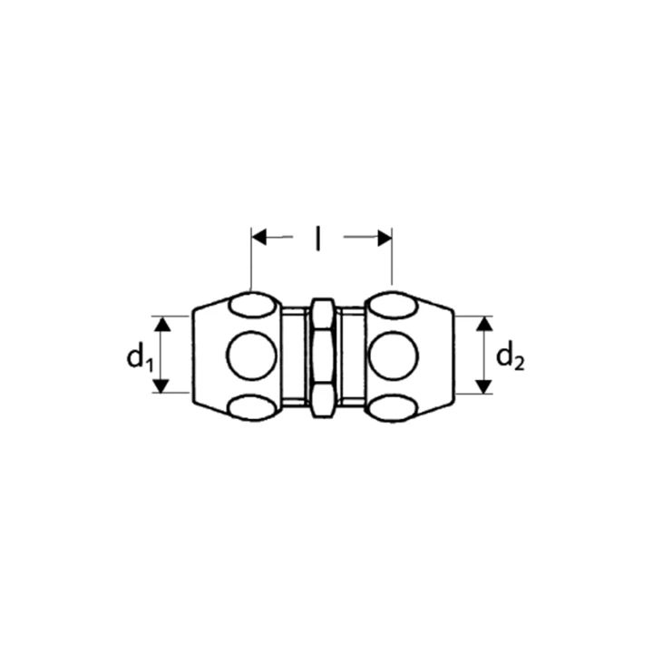 Schell egyenes duplacsavarzat, 8 mm 064360699