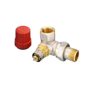 Danfoss Radiátorszelepek, RA-N, Normál térfogatáram, DN 15, Térsarok, jobb oldali 013G0233
