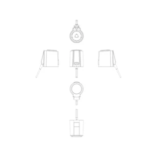 Danfoss ABN A5 On/Off 230 V, NC termoelektromos szelepmozgató 082F1152