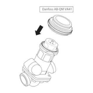 Danfoss ABN A5 On/Off 230 V, NC termoelektromos szelepmozgató 082F1152
