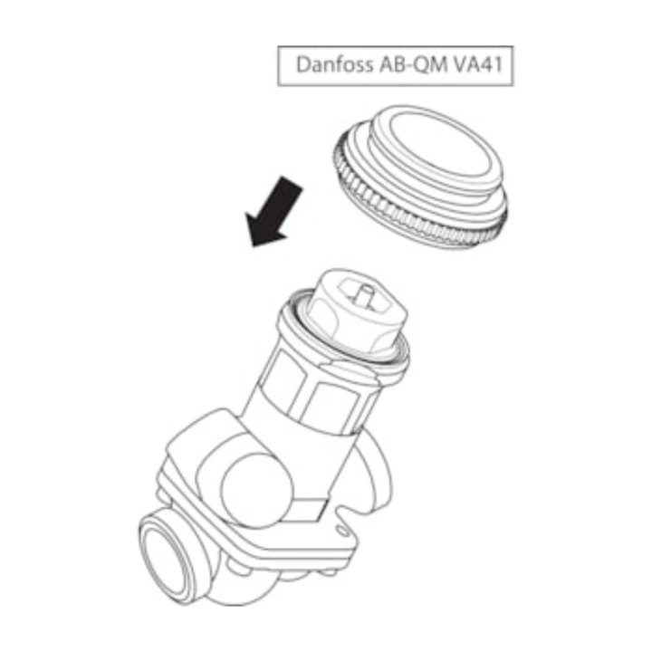 Danfoss ABN A5 On/Off 230 V, NC termoelektromos szelepmozgató 082F1152