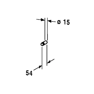Duravit D-Code törölközőtartó 0099041000