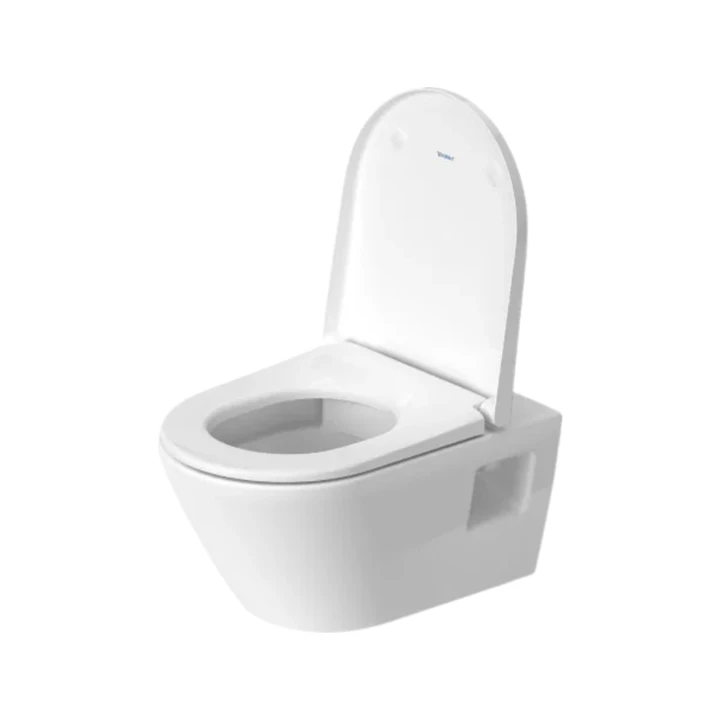Duravit D-Neo öblítőperem nélküli fali WC csésze, fehér 2578090000