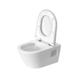 Duravit D-Neo Rimless fali WC csésze szett, fehér 45780900A1