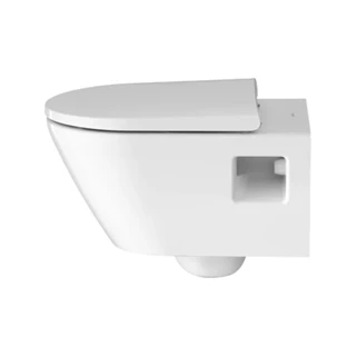 Duravit D-Neo Rimless fali WC csésze szett, fehér 45780900A1