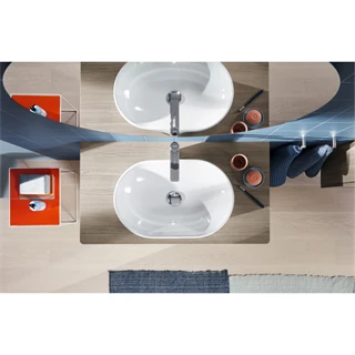 Duravit D-Neo pultra ültethető mosdó 60x40 cm 2372600070