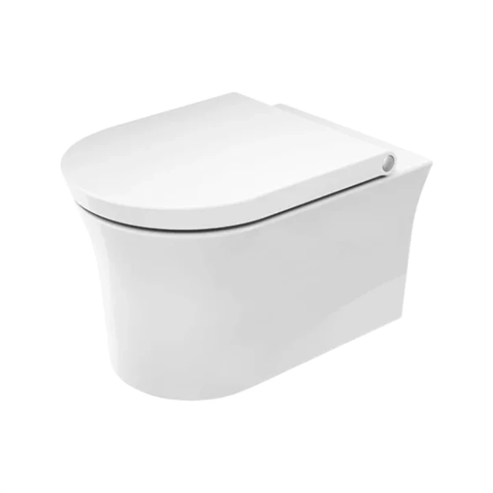 Duravit white tulip fali wc, perem nélküli, hygiene flush 2576092000