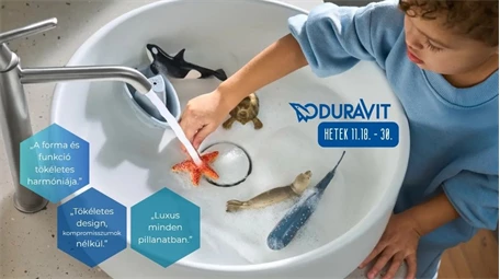 Duravit hetek a Benedek Szerelvénynél!