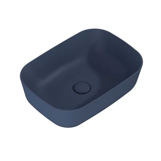 Elita Reni mosdótál 45.5x32.5 cm négyszögletes mosdótál matt kék 146029