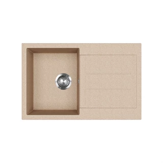 Evido CUBO 45S  gránit mosogató 780x500 mm avena 105721