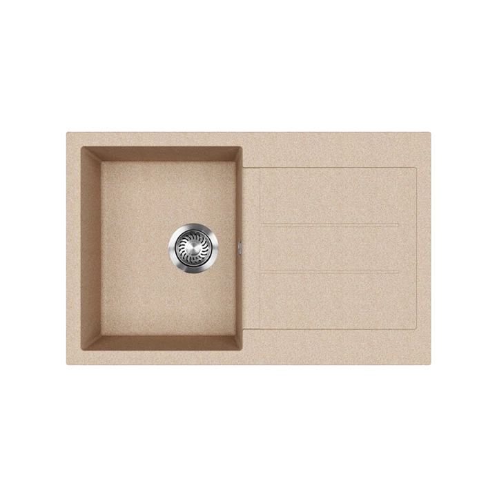 Evido CUBO 45S  gránit mosogató 780x500 mm avena 105721