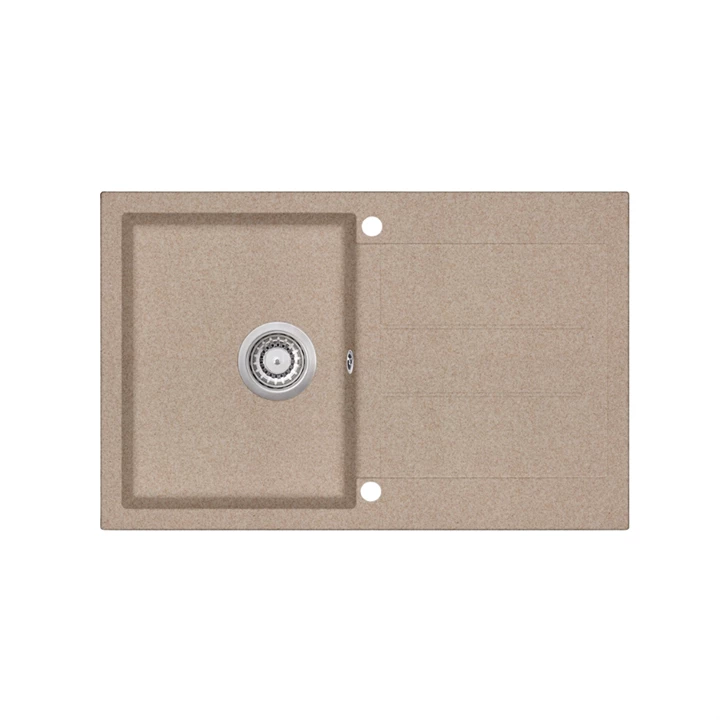 Evido CUBO 45S  gránit mosogató 780x500 mm avena 105721