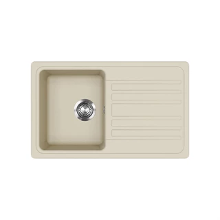Evido CUBO 45S gránit mosogató 780x500 mm bézs 105528 Evido CUBO 45S gránit mosogató 780x500 mm bézs 105528