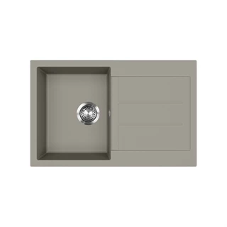Evido Cubo 45S gránit mosogató, 780 x 500 mm, platina 442061 Evido Cubo 45S gránit mosogató, 780 x 500 mm, platina 442061