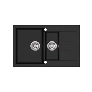 Evido CUBO 6S COMPACT gránit mosogató 800x500 mm antracit 105574 Evido CUBO 6S COMPACT gránit mosogató 800x500 mm antracit 105574
