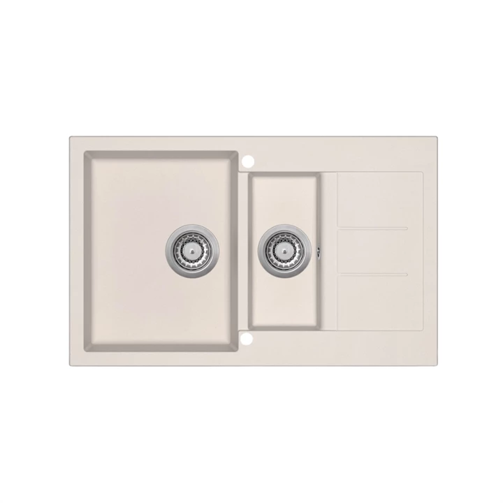 Evido CUBO 6S COMPACT gránit mosogató 800x500 mm bézs 105572