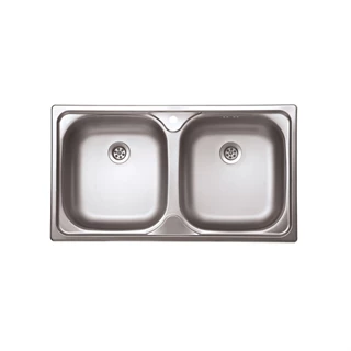 Evido FLEX DUO kétmedencés rozsdamentes mosogató, natúr 105585 Evido FLEX DUO kétmedencés rozsdamentes mosogató, natúr 105585