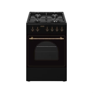 Evido FREE GE55A gáz tűzhely,elektromos sütő,rusztikus, 60 l,antracit/bronz,50*55cm FOGE55A.1 Evido FREE GE55A gáz tűzhely,elektromos sütő,rusztikus, 60 l,antracit/bronz,50*55cm FOGE55A.1