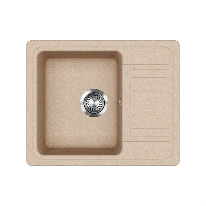 Evido HOME 45S COMPACT gránit mosogató 575x460 mm avena 105731 Evido HOME 45S COMPACT gránit mosogató 575x460 mm avena 105731