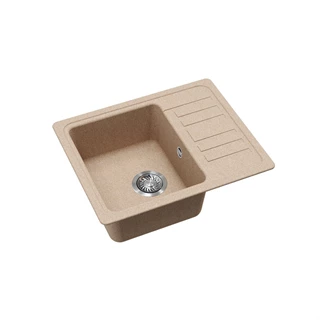 Evido HOME 45S COMPACT gránit mosogató 575x460 mm avena 105731 Evido HOME 45S COMPACT gránit mosogató 575x460 mm avena 105731