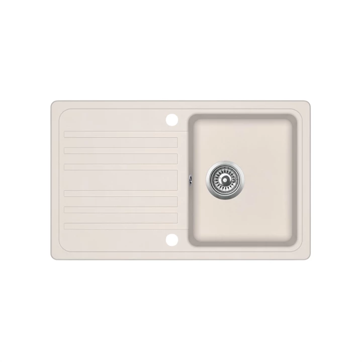 Evido HOME 45S gránit mosogató 765x460 mm bézs 105546