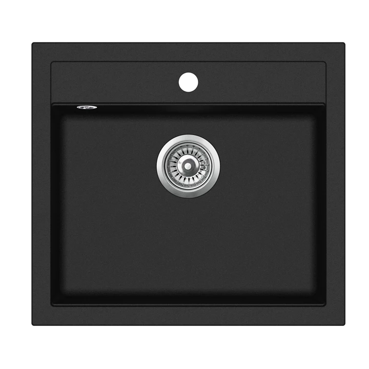Evido Quadro 6 gránit mosogató, 562 x 510 mm, antracit 105542 Evido Quadro 6 gránit mosogató, 562 x 510 mm, antracit 105542