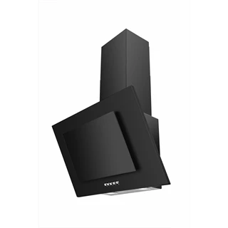 Evido REFLEX 60B páraelszívó fali, design, fekete üveg CHV6BB.1