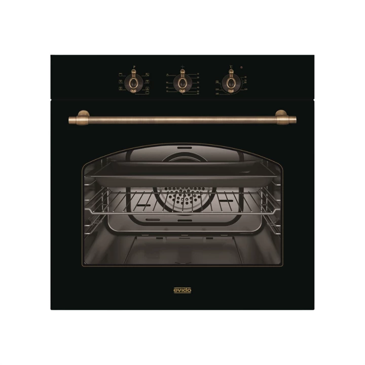 Evido RUSTIC-O 60A légkeveréses sütő, grill ,analóg,antracit/bronz BOR63A.2 Evido RUSTIC-O 60A légkeveréses sütő, grill ,analóg,antracit/bronz BOR63A.2