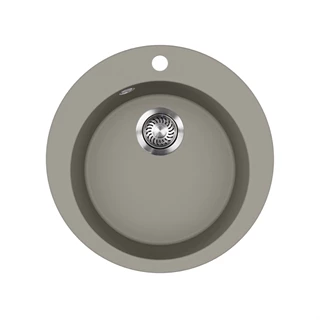 Evido Tondo kerek gránit mosogató, 505 mm, platina 442067 Evido Tondo kerek gránit mosogató, 505 mm, platina 442067