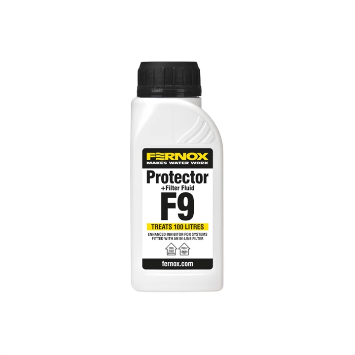 Fernox protector+filter F9 korroziógátló és tisztító folyadék 265ml 62725 Fernox protector+filter F9 korroziógátló és tisztító folyadék 265ml 62725