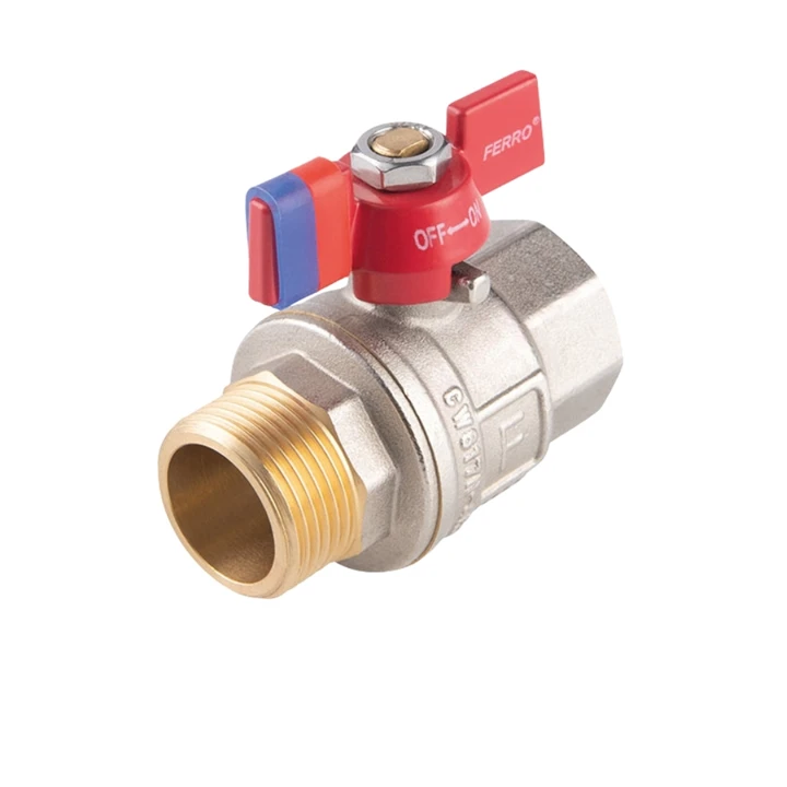 Ferro F-Power golyóscsap vízre pillangókaros KB 1/2" KFPM11