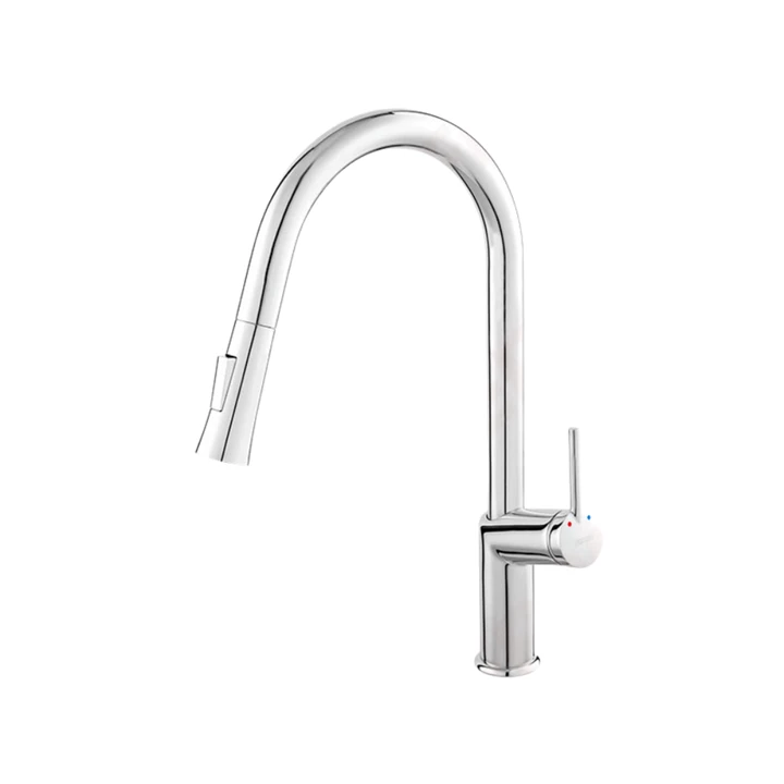 Ferro Cumulus - konyhai csaptelep kihúzható zuhanyfejjel BCU8