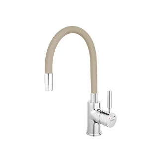 Ferro Mezzo II gránit csepptálcás homok mosogató DRGM48/58SA+CSAPTELEP KÉSZLETRŐL