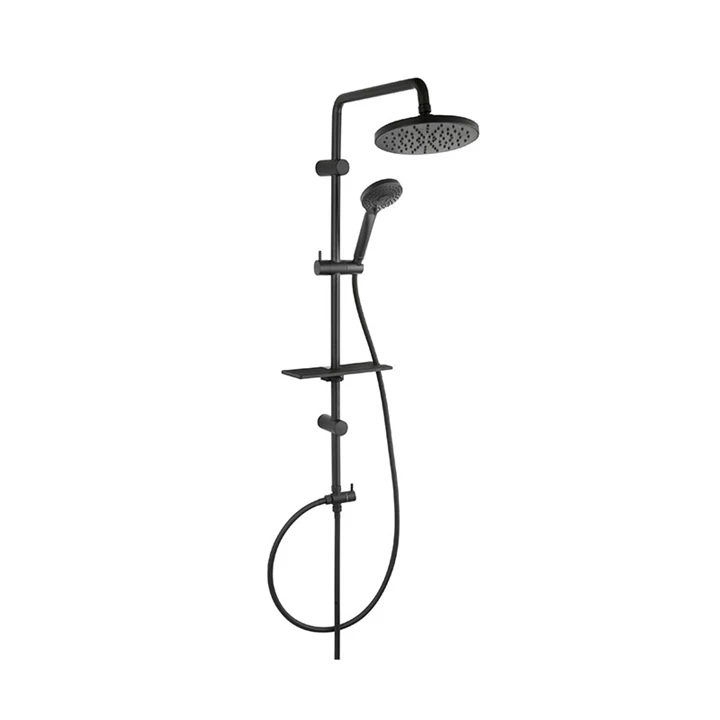 Ferro Rondo Lux Black zuhanyszett eső funkcióval NP23-BL Ferro Rondo Lux Black zuhanyszett eső funkcióval NP23-BL