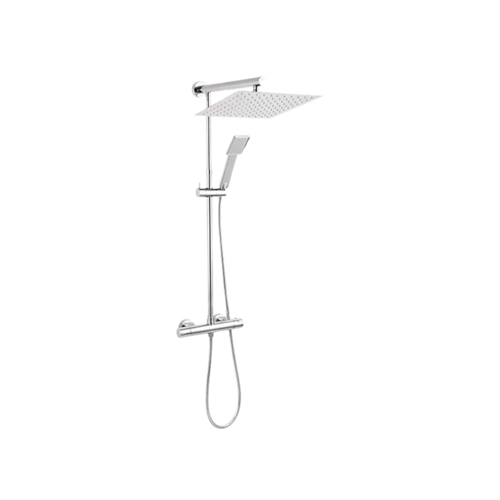 Ferro Trevi Square Black zuhanyrendszer termosztátos csapteleppel, fekete NP75SQ-TRV7U Ferro Trevi Square Black zuhanyrendszer termosztátos csapteleppel, fekete NP75SQ-TRV7U