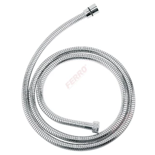 Ferro zuhany gégecső, csavarodásmentes 150 cm W12 Ferro zuhany gégecső, csavarodásmentes 150 cm W12
