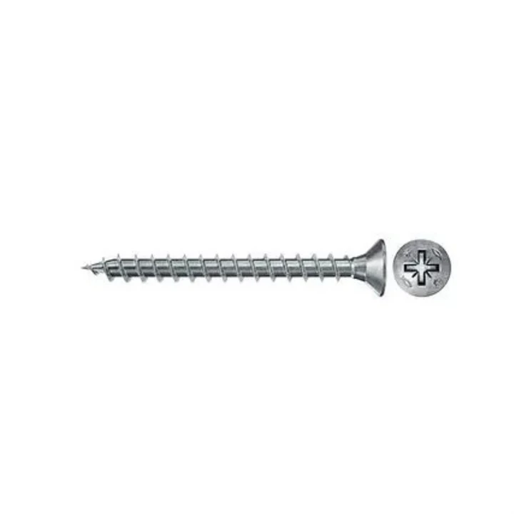 Fischer csavar FPF-II 4.5X50 CZF BC PZ, végigmenetes süllyesztett fejű 670304 Fischer csavar FPF-II 4.5X50 CZF BC PZ, végigmenetes süllyesztett fejű 670304