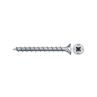 Fischer PowerFast FPF II CZF 6,0x60 BC 200 süllyesztett fejű kékre horganyzott végig menetes PZ behajtás 670499