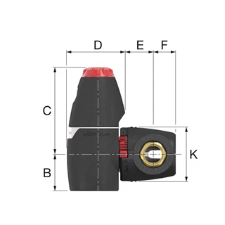 Flamco XStream Vent légleválasztó 3/4" BM 11001 Flamco XStream Vent légleválasztó 3/4" BM 11001