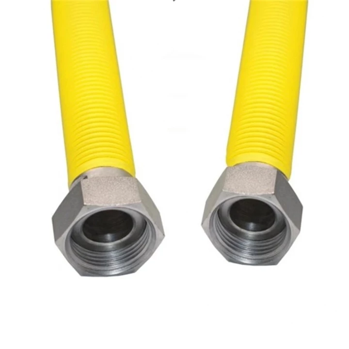 Technik Therm kihúzható flexibilis bekötőcső gázra, 3/4" hollandi - 1/2" hollandi - 30-60 cm BB, AC-FF 15-H12H34-300