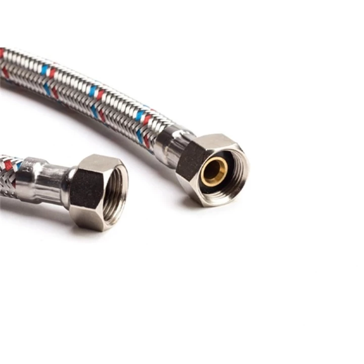 Technik Therm flexibilis bekötőcső vízre, 3/8" hollandi - 3/8" hollandi - 150 cm  BB 37-8H38H38-150