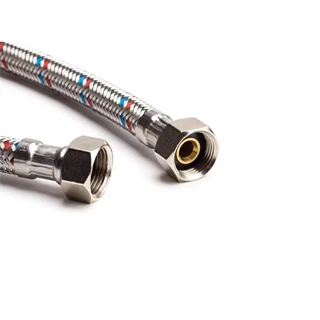 Technik Therm flexibilis bekötőcső vízre, 3/8" hollandi - 3/8" hollandi - 35 cm  BB 37-8H38H38-35