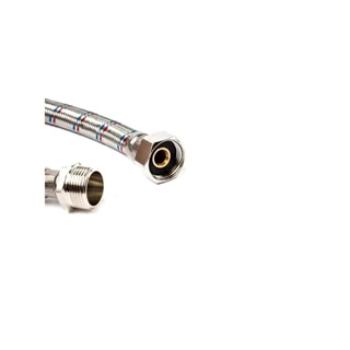 Technik Therm flexibilis bekötőcső vízre, 3/8" hollandi - 3/8" KM - 25 cm  KB 37-8M38H38-25