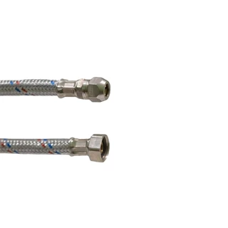 Technik Therm flexibilis bekötőcső vízre, 3/8" hollandi - roppantógyűrűs - 15 cm 37-8B3810H38-15