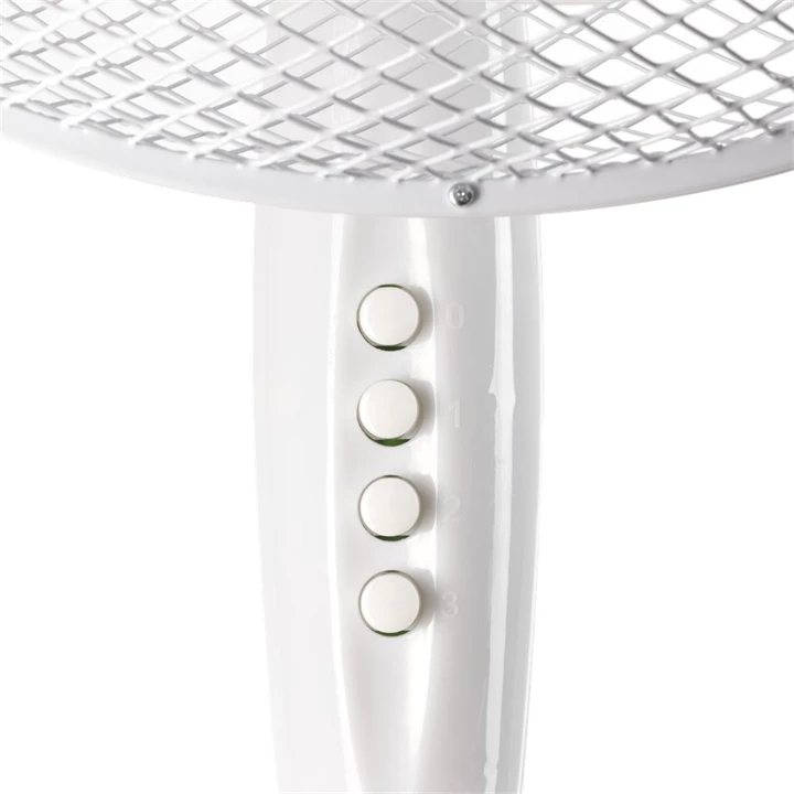 Nordic Home FT-530 41cm állóventilátor, 3 év garancia, oszcilláló, 3 sebesség fokozat, dönthető FT-530