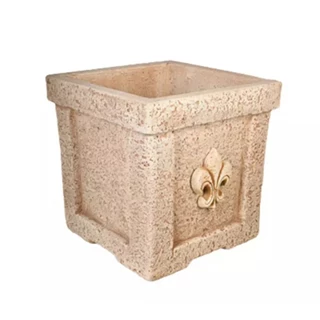 Jován Firenze 35 kocka váza, barna JVI0130201 Jován Firenze 35 kocka váza, barna JVI0130201