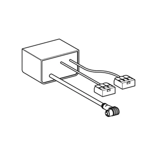 Geberit tápegység 230 V / 12 V / 50 Hz Geberit DuoFresh modulhoz, erősáramú csatlakozódobozhoz 243.971.00.1
