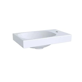 Geberit Acanto kézmosó, 40x11.5x25cm, csaplyuk jobb oldalt, túlfolyó nélkül 500.635.01.2 Geberit Acanto kézmosó, 40x11.5x25cm, csaplyuk jobb oldalt, túlfolyó nélkül 500.635.01.2