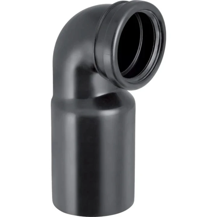 Geberit PE 90°-os csatlakozókönyök fali WC-hez, bővítéssel, d110/90 367.925.16.1
